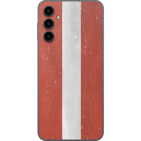 Latvia Flag Distressed Galaxy A14 5G Skin